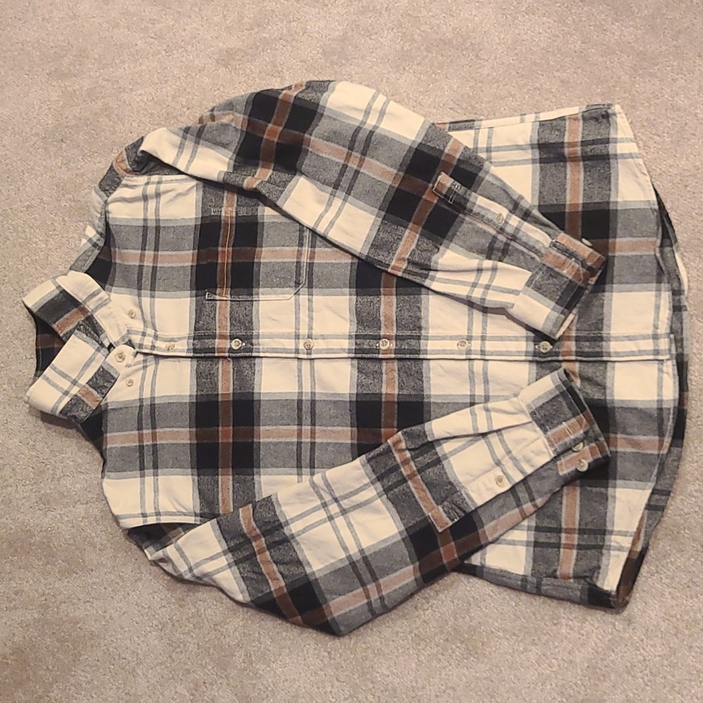 Eddie Bauer Long Sleeve Button Down, M